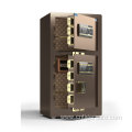 Tiger safes 2-door brown 100cm high Fingerprint Lock